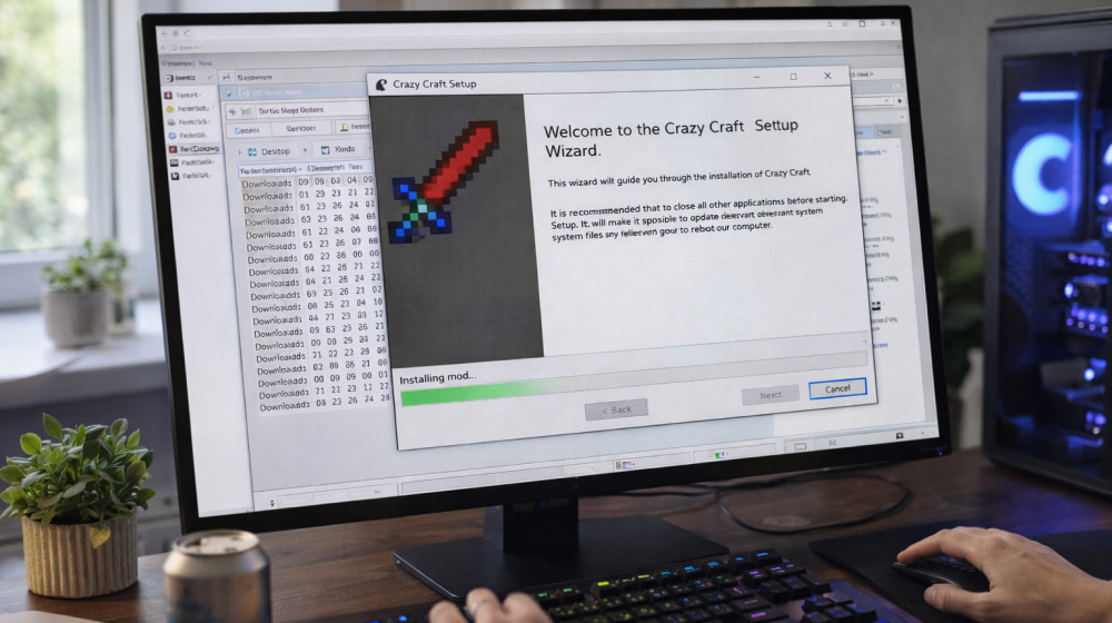 Install Crazy Craft Guide for a Wild Modded Minecraft Adventure